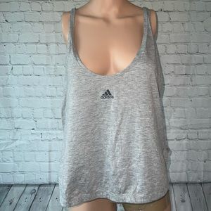 Adidas Gray & Black Tank top size L
